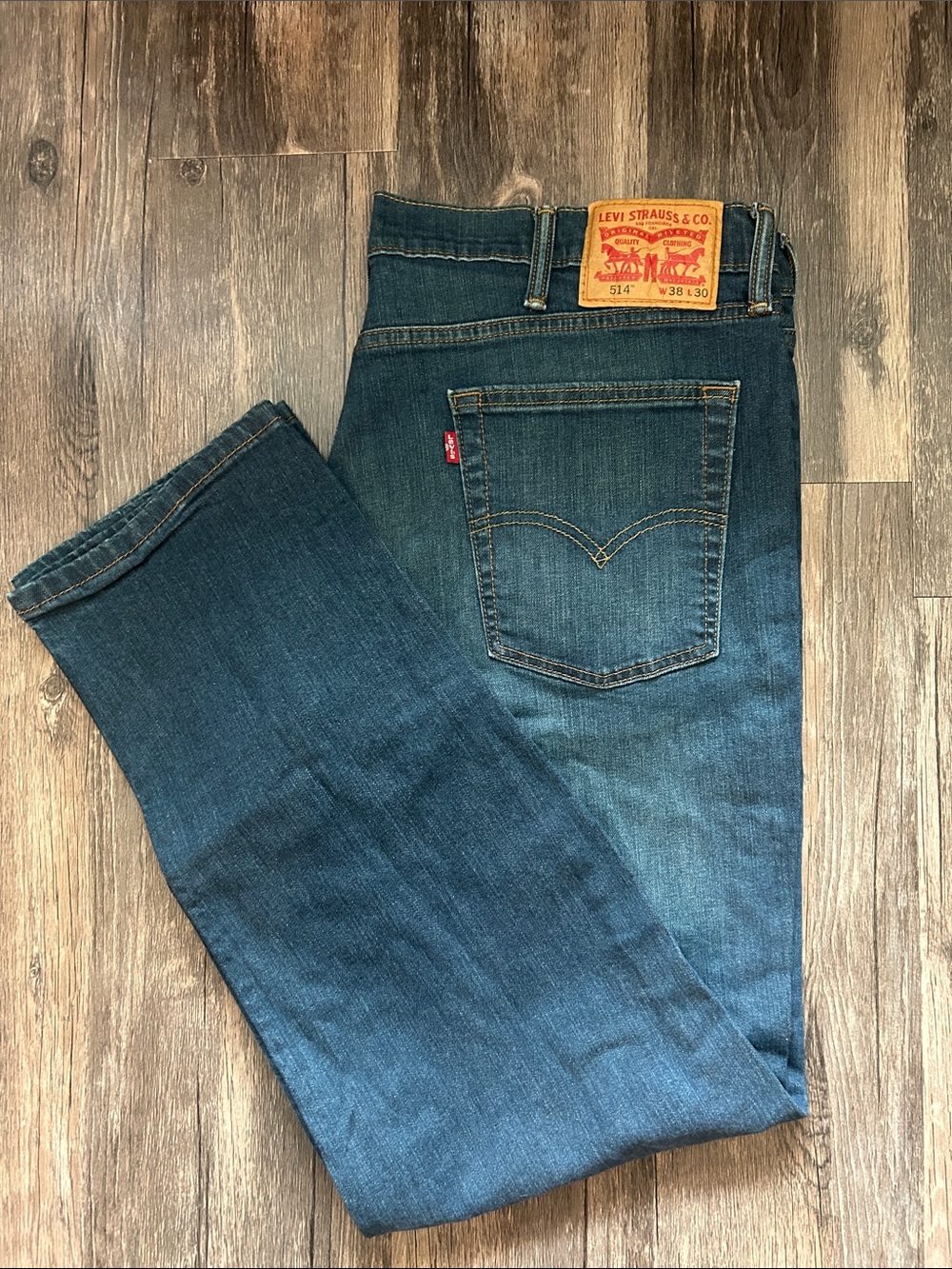 Levi's Men's Slim Straight Jeans - Blue Denim